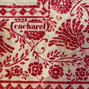 Cacharel 100% Cotton 38”x38” Scarf